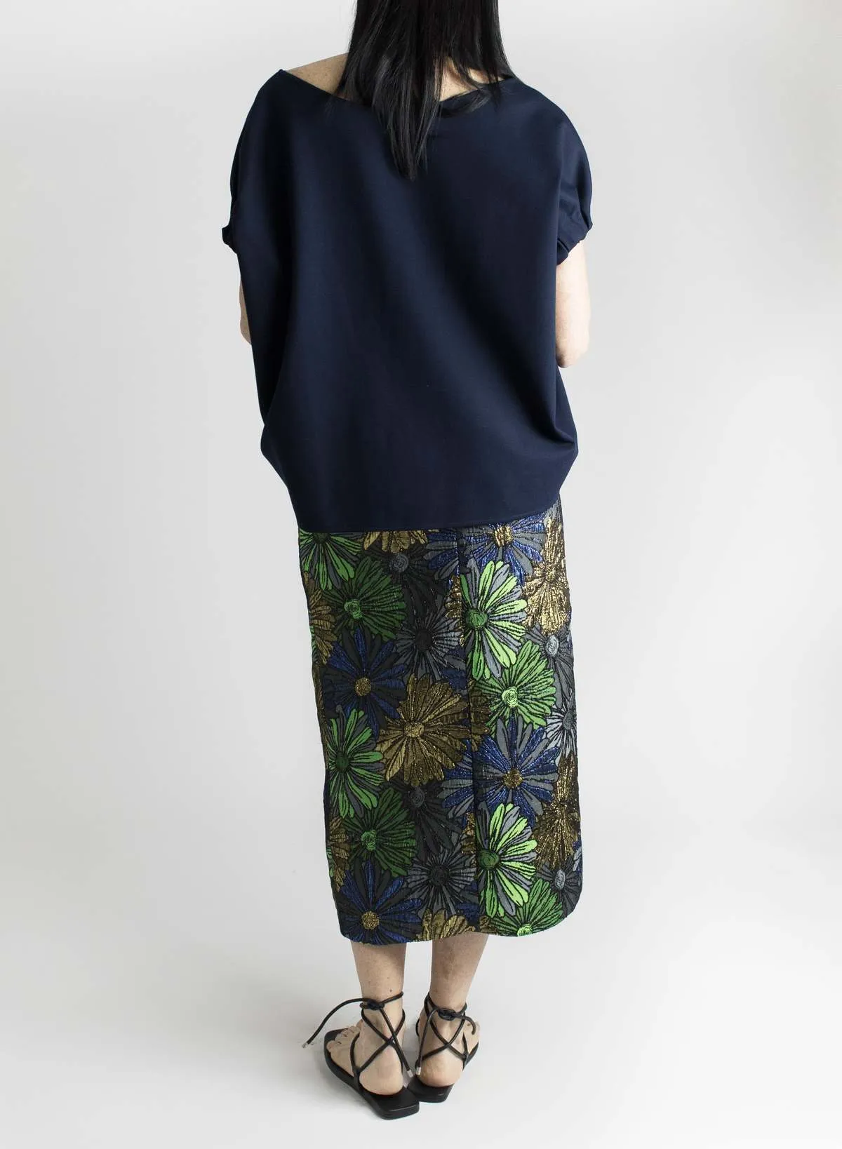 Shimmer Skirt - Deadstock Floral