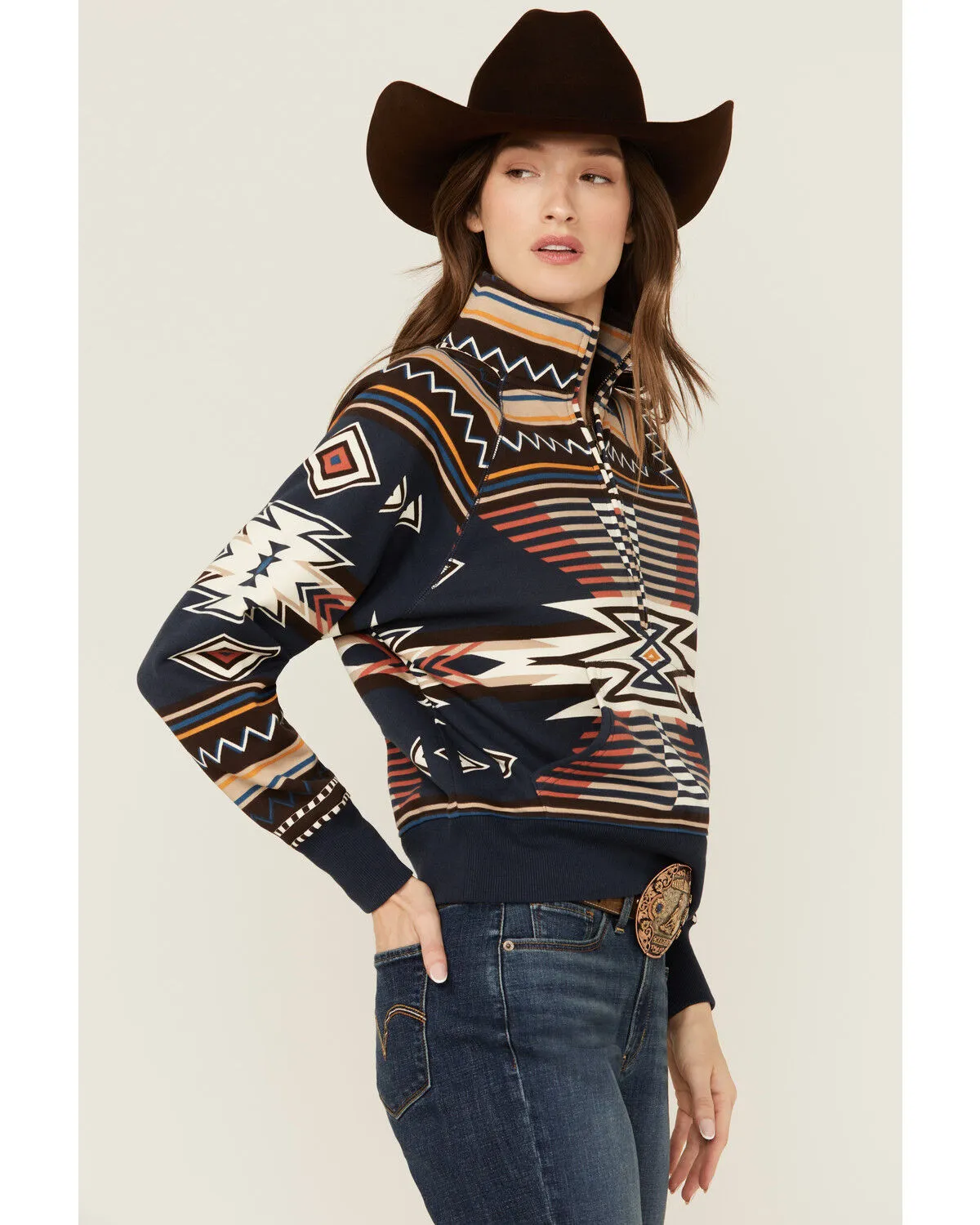 Shyanne Ranch Women's Southwestern Print Pullover