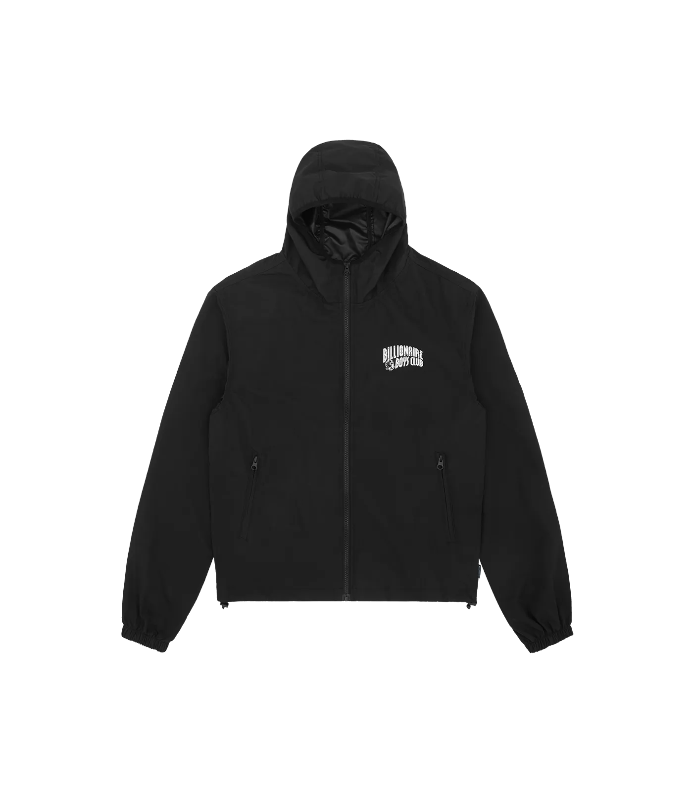 SMALL ARCH LOGO WINDBREAKER - BLACK