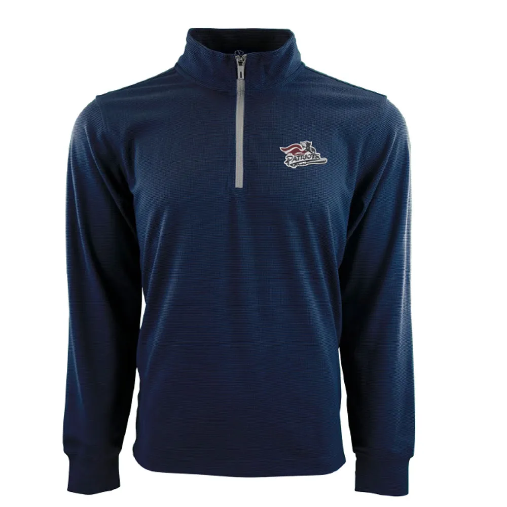 Somerset Patriots Vantage Grid Quarter Zip Pullover