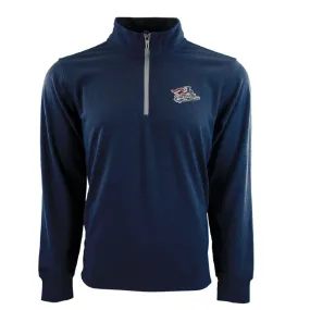 Somerset Patriots Vantage Grid Quarter Zip Pullover