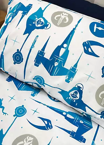 Star Wars The Mandalorian Grogu Power Reversible Single Duvet Cover Set | Kaleidoscope