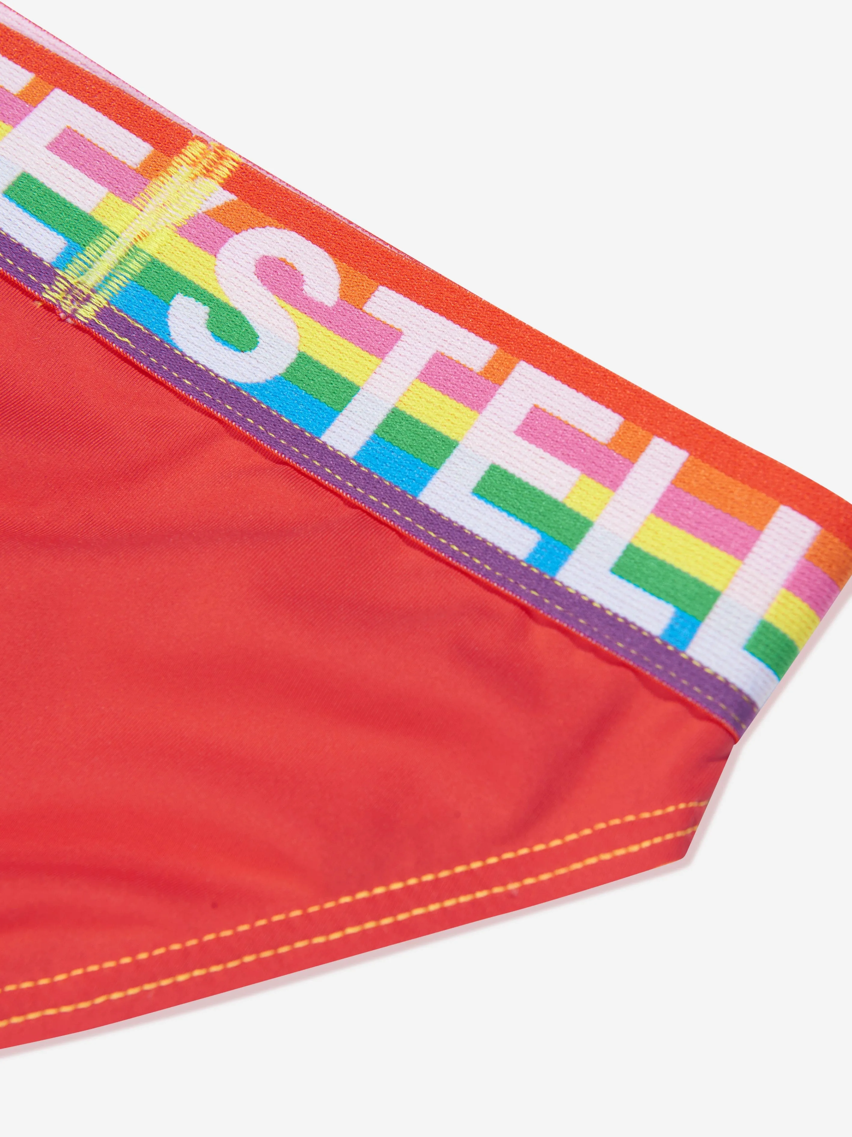 Stella McCartney Girls Logo Bikini in Multicolour