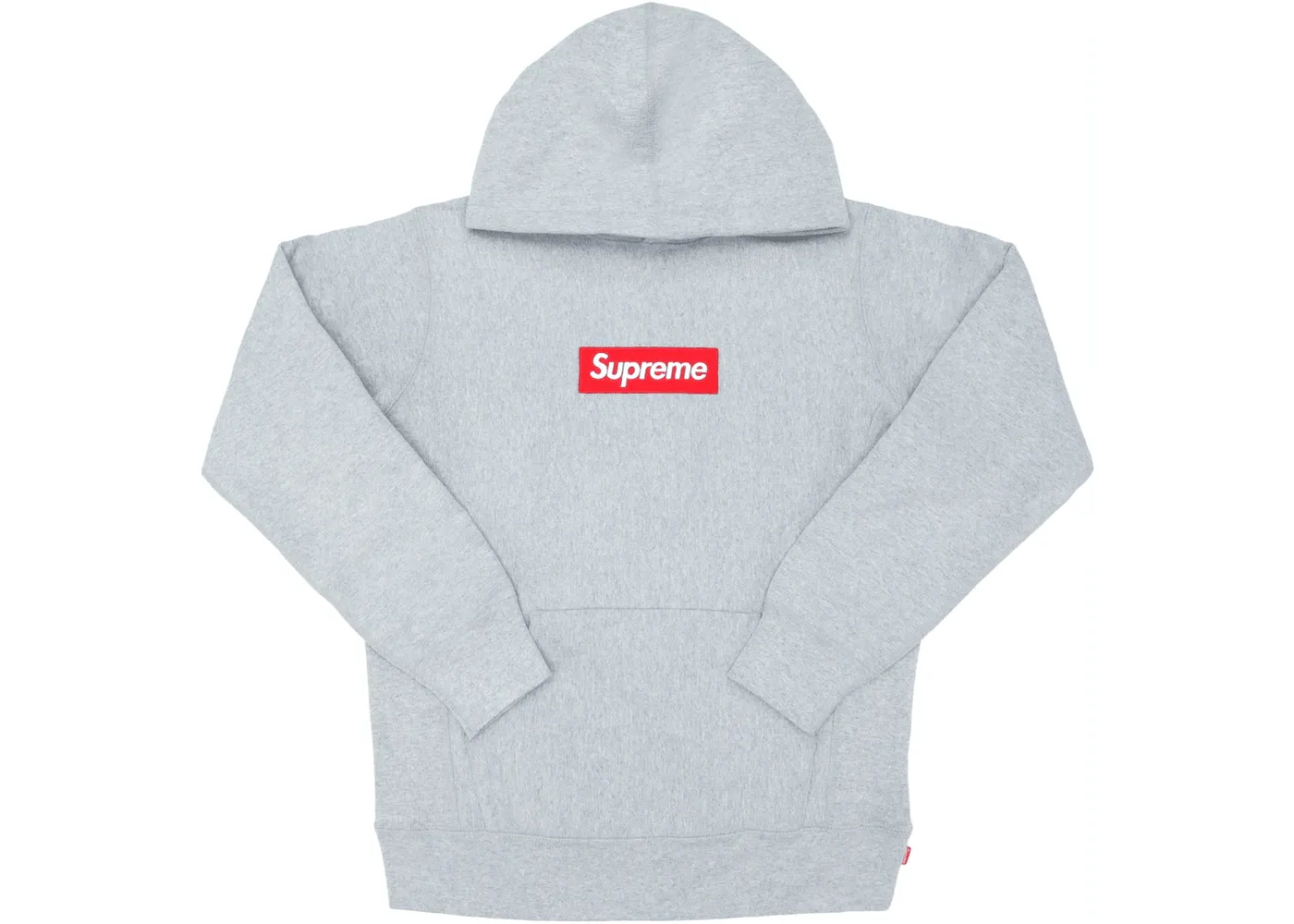 Supreme Box Logo Hoodie Heather Grey