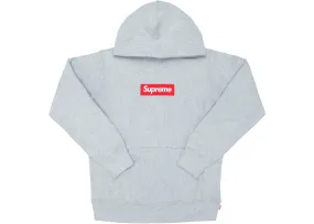 Supreme Box Logo Hoodie Heather Grey