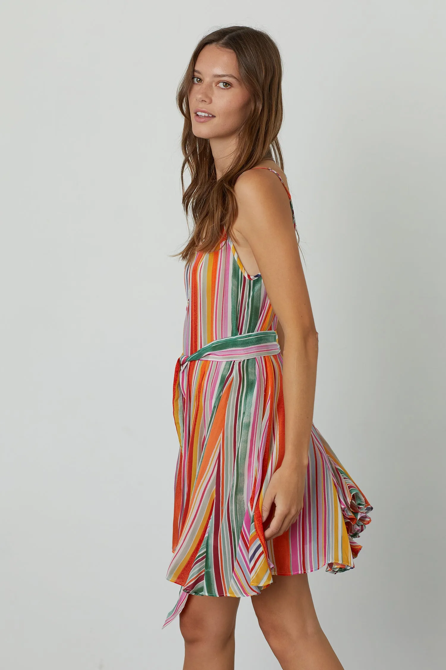 TIANA PRINTED TANK DRESS IN MULTI