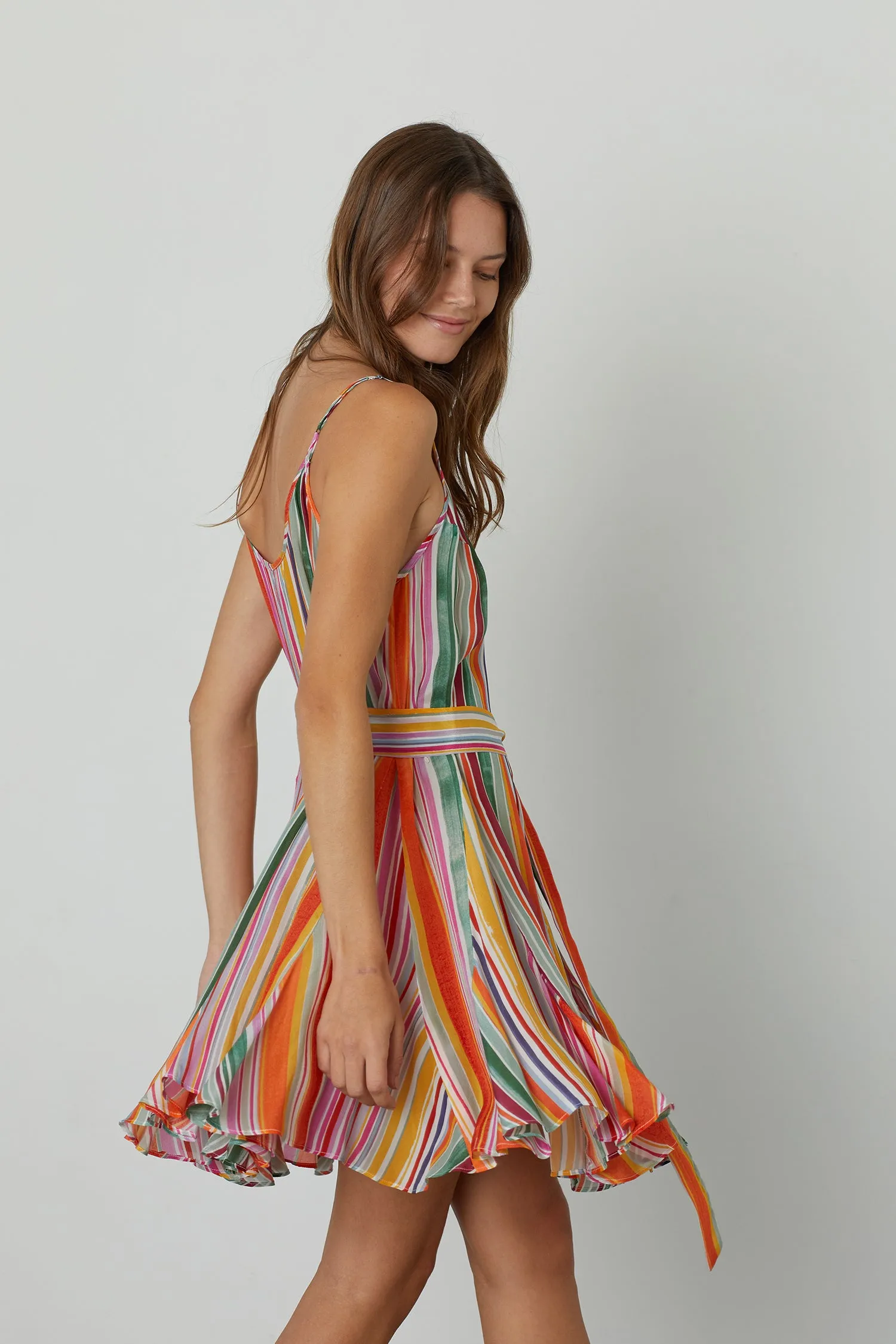 TIANA PRINTED TANK DRESS IN MULTI