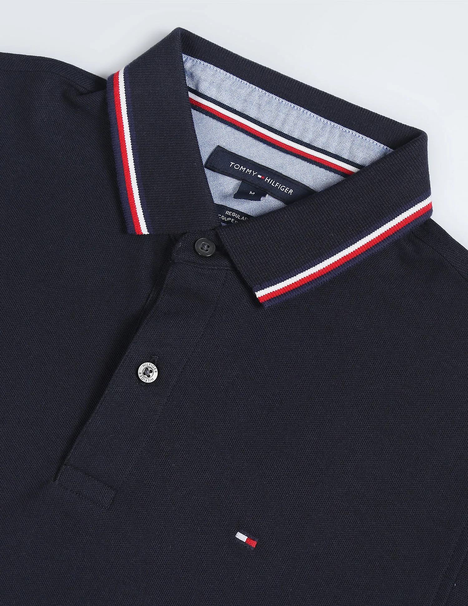 Tommy Hilfiger Solid Wicking Polo Shirt