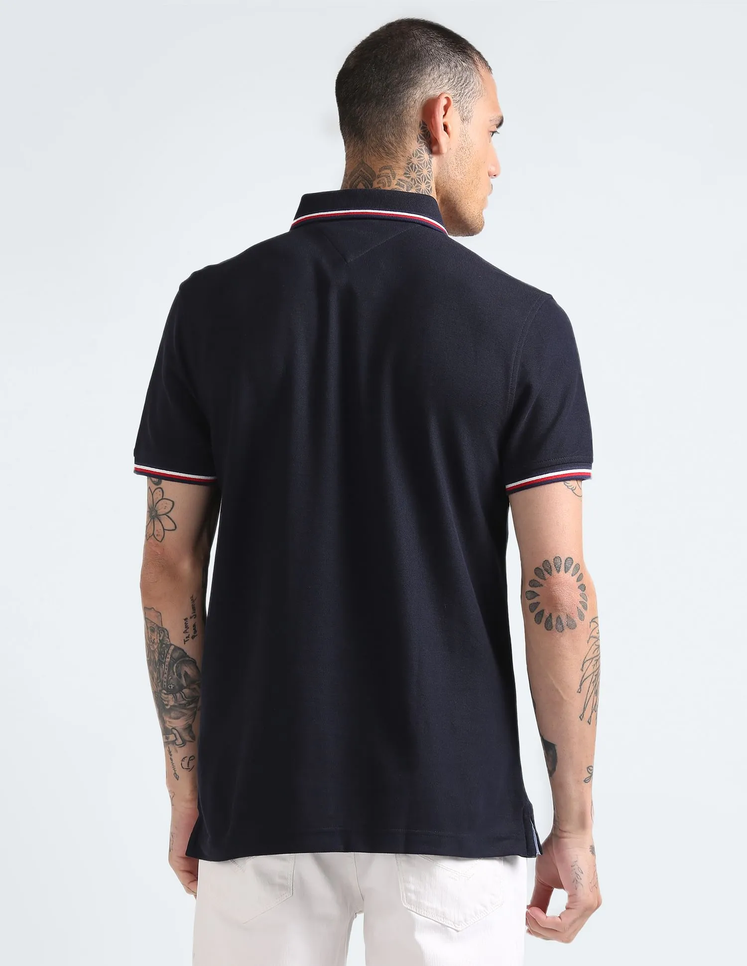 Tommy Hilfiger Solid Wicking Polo Shirt