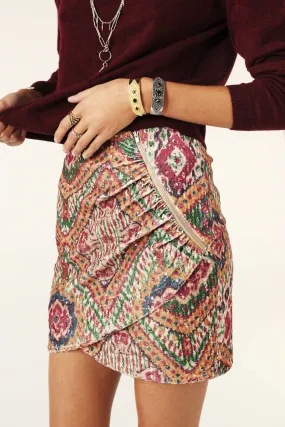 TOYA mini sequined skirt