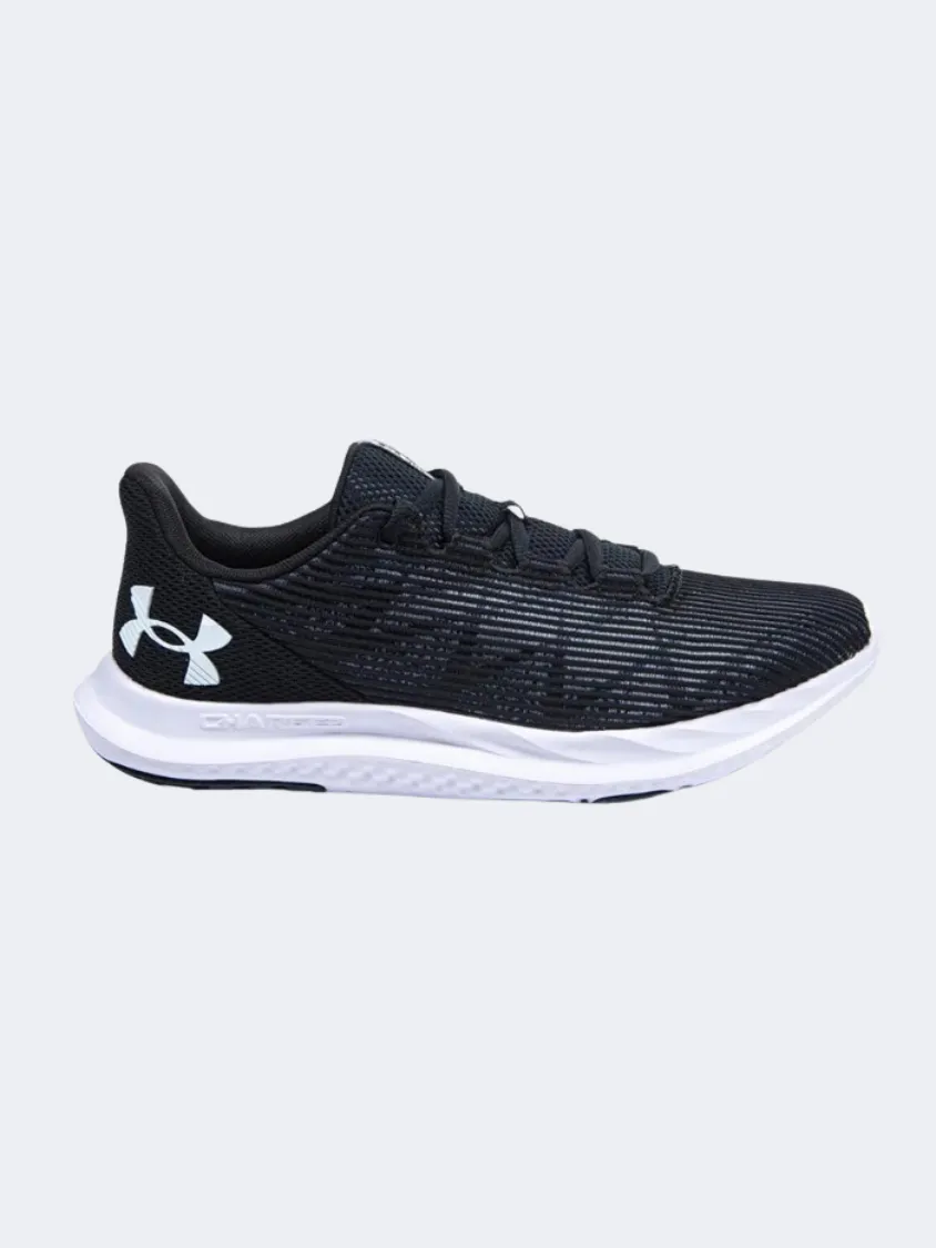 Under Armour Charged Speed Swift Women Running Shoes Black/White