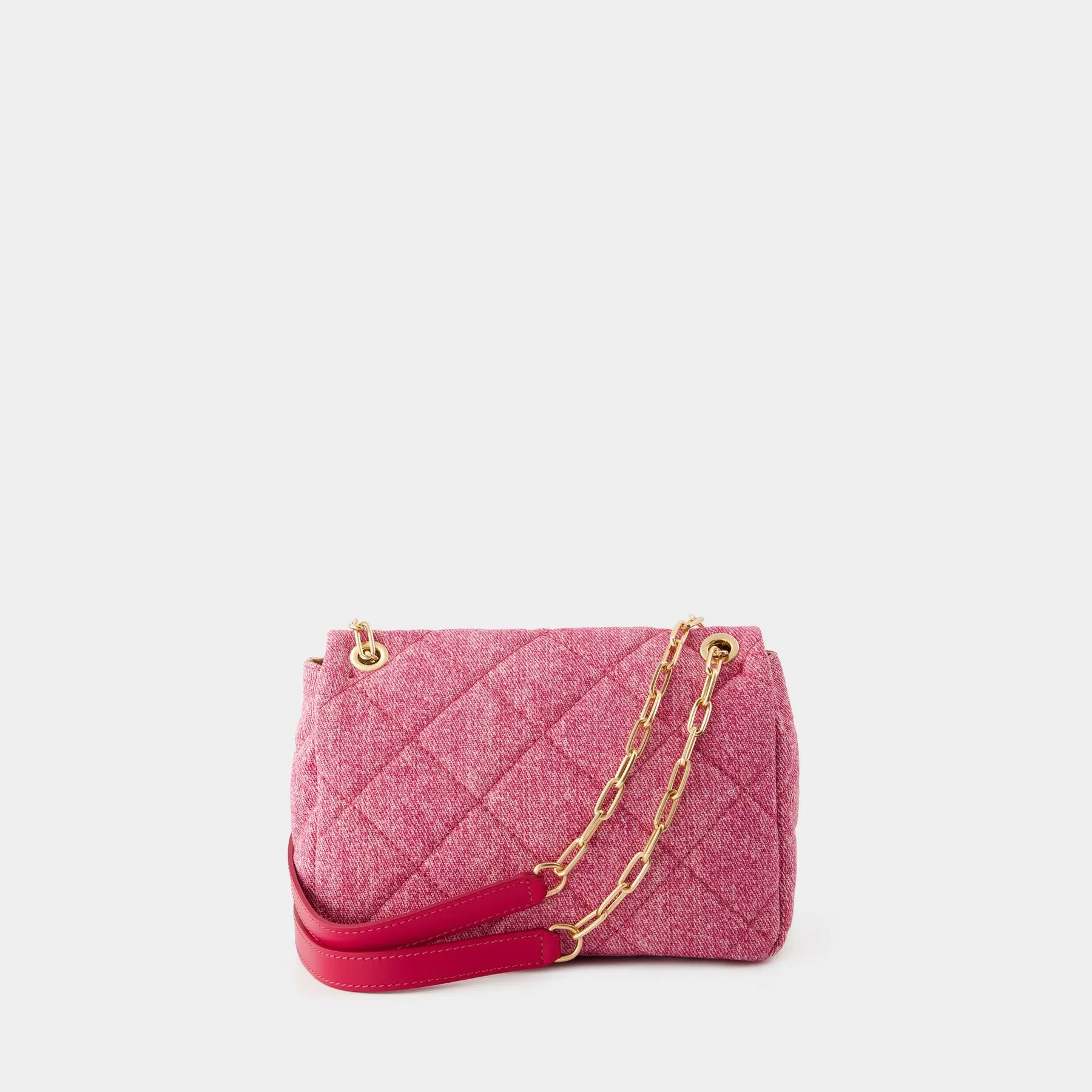 Vanessa Bruno  Moon Mm Crossbody - Vanessa Bruno - Cotton - Pink Fushia