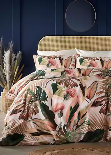 Vantona Home Sienna Tropical 100% Cotton 200 Thread Count Duvet Cover Set | Kaleidoscope