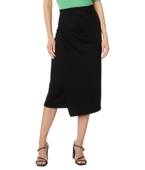 Vince Side Drape Skirt