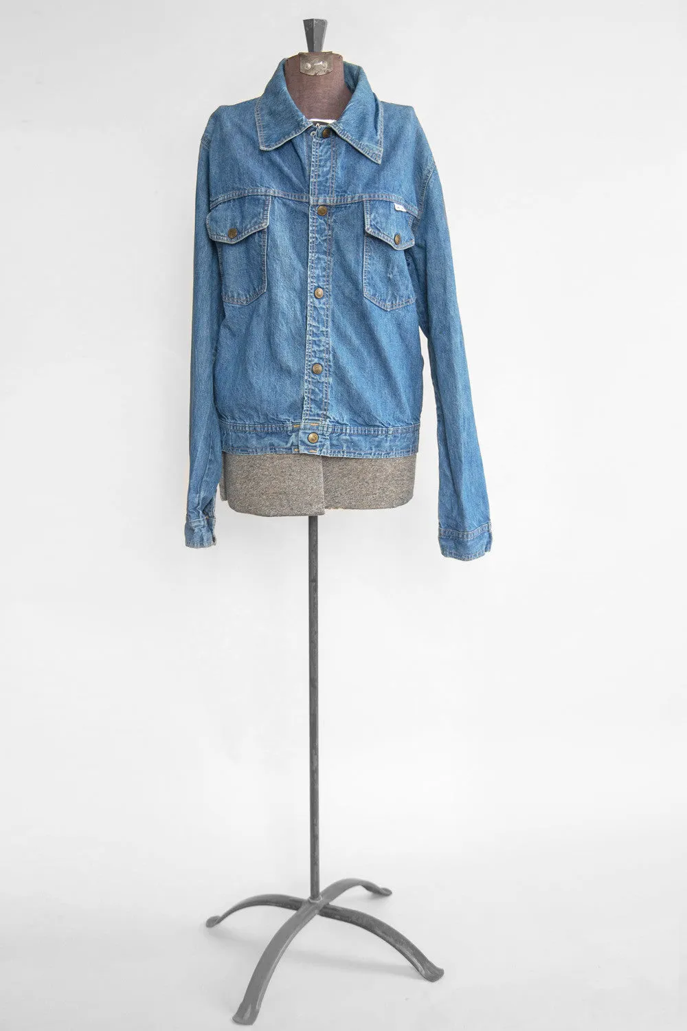 Vintage Women’s Denim Jacket - Live Ins Denim Jacket