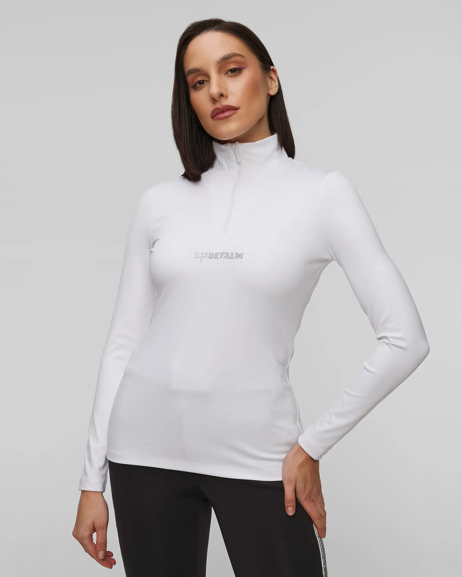 Women's white ski turtleneck Sportalm 1823012722-1