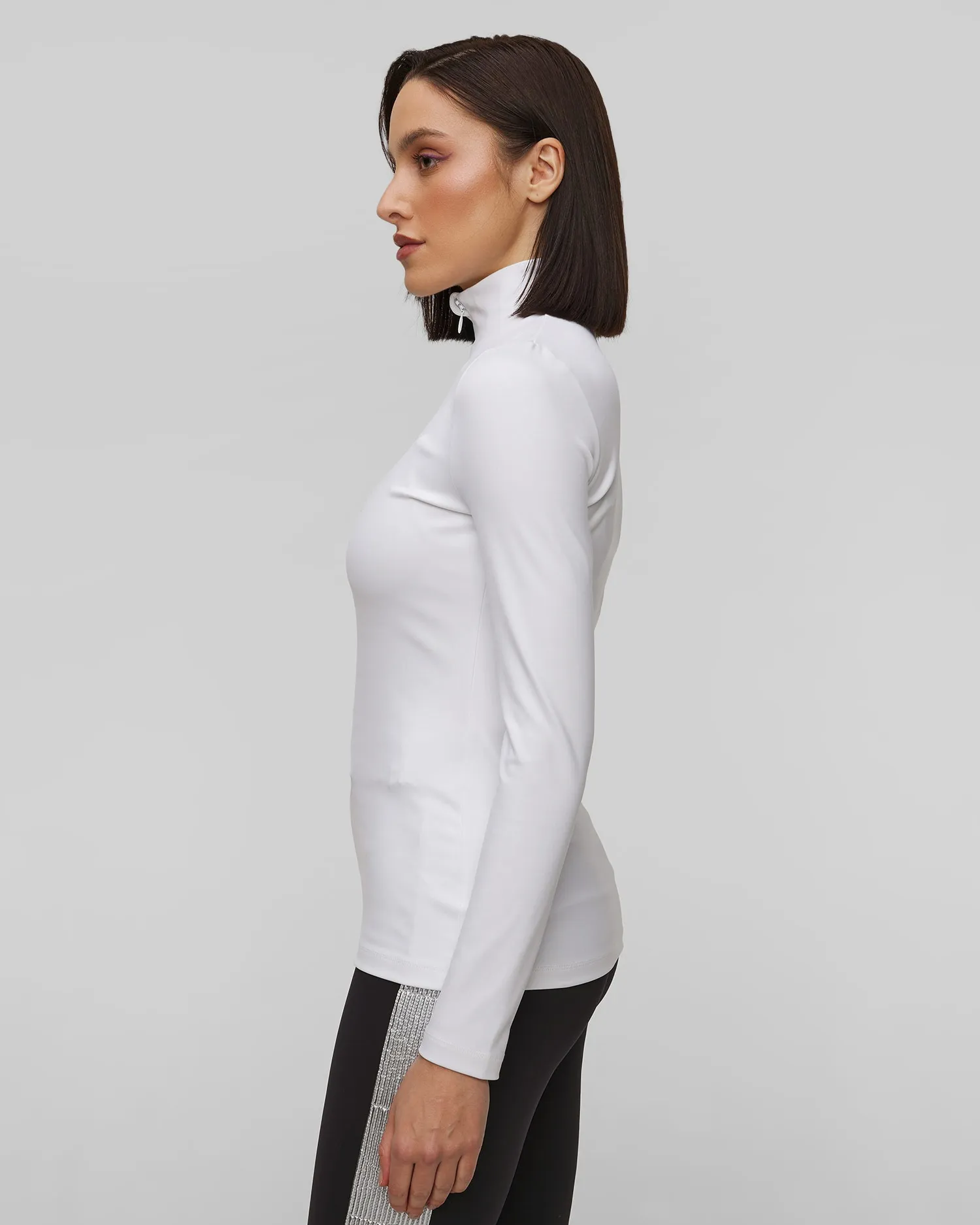 Women's white ski turtleneck Sportalm 1823012722-1