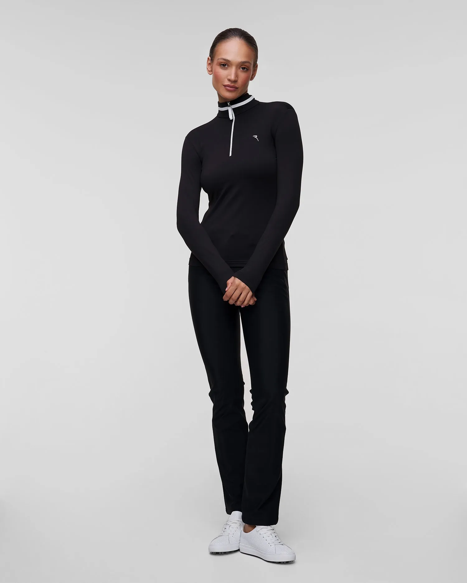 Women's zip-up turtleneck Chervo Tarrive T0011-999