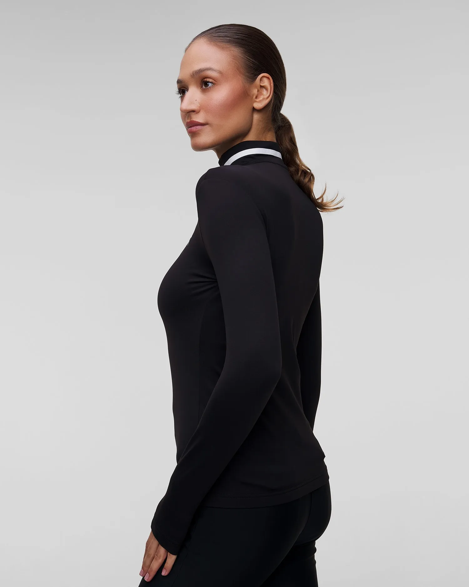 Women's zip-up turtleneck Chervo Tarrive T0011-999