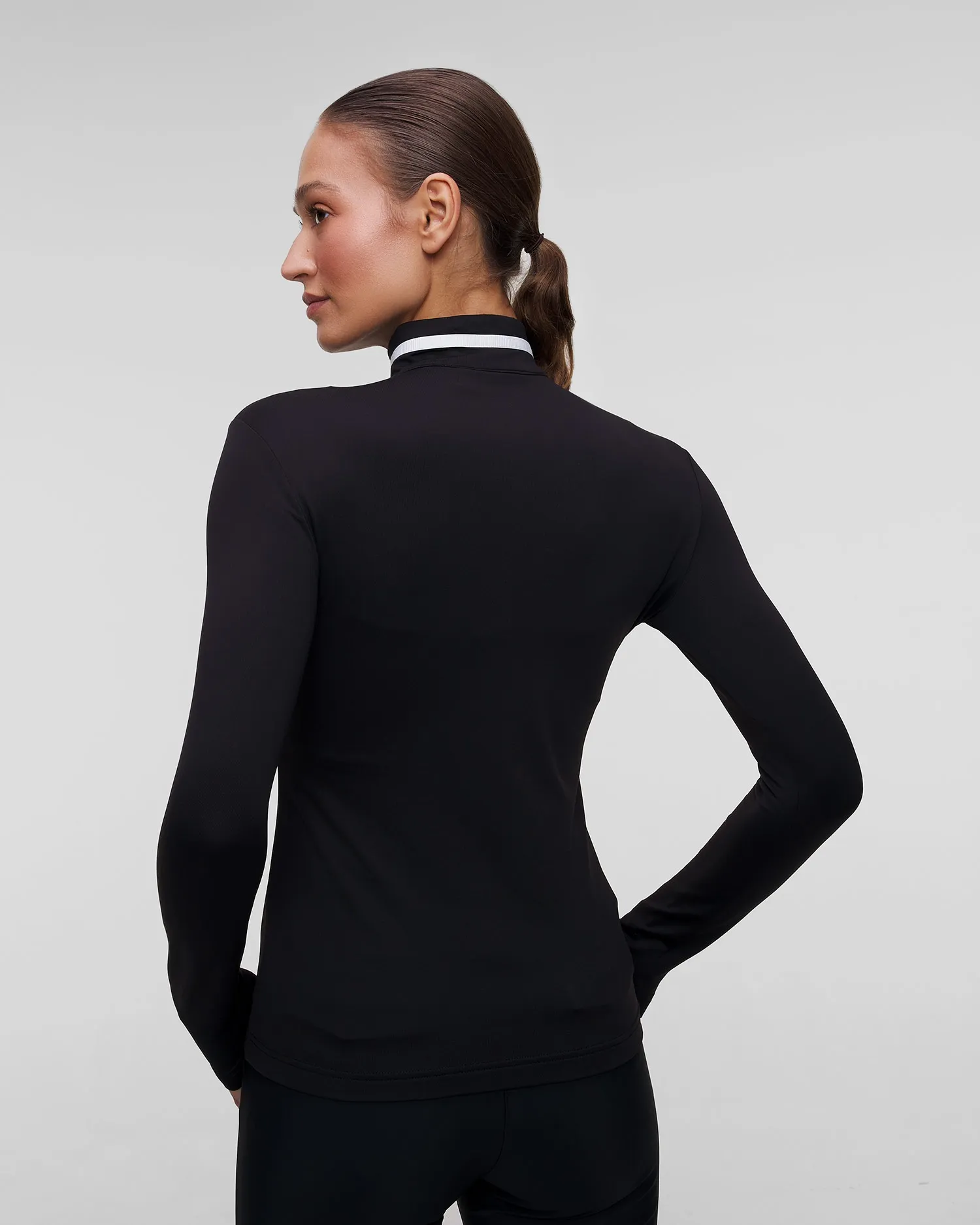 Women's zip-up turtleneck Chervo Tarrive T0011-999