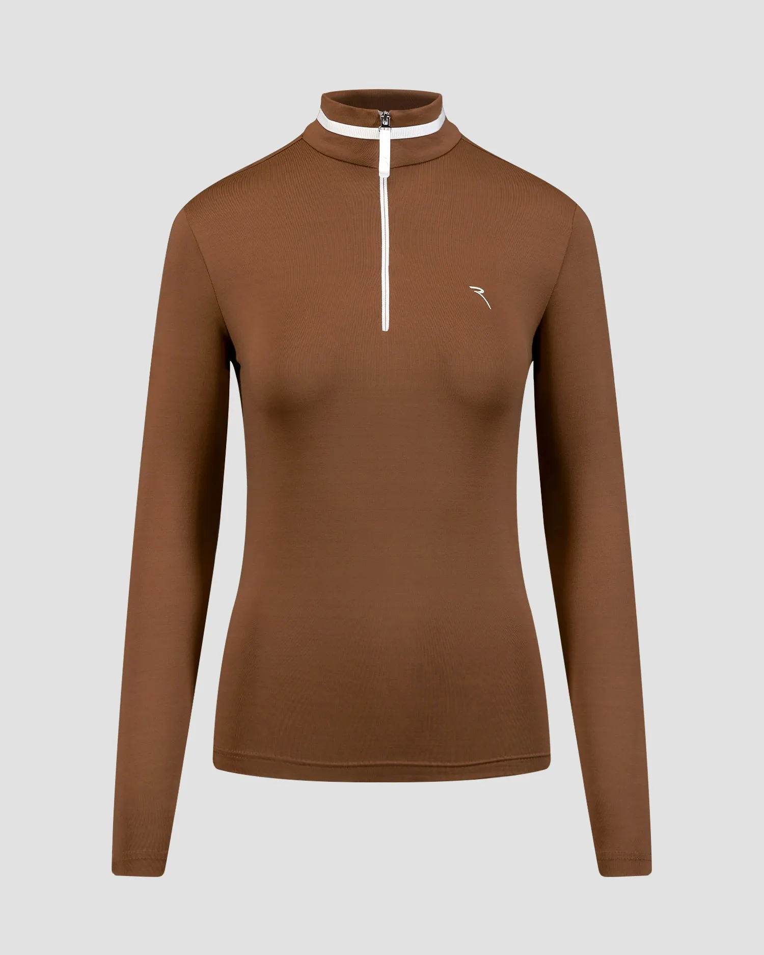 Women's zip-up turtleneck golf Chervo Tarrive T0011-4005