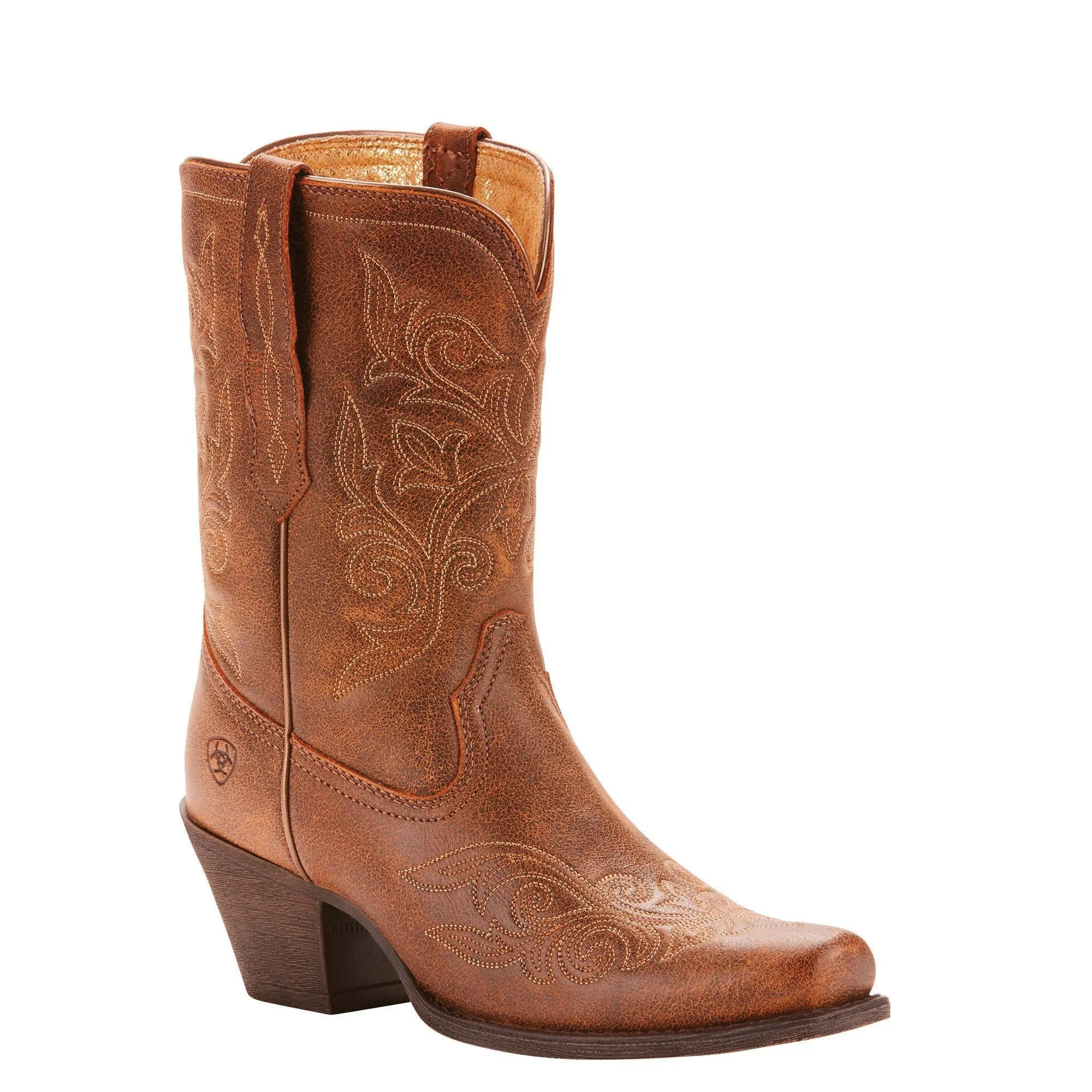 Women's Ariat Round Up Rylan Boot Brown #10025154