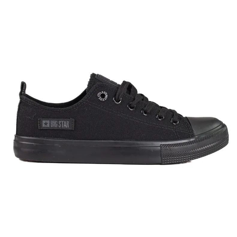 Women's Big Star sneakers KK274009 black