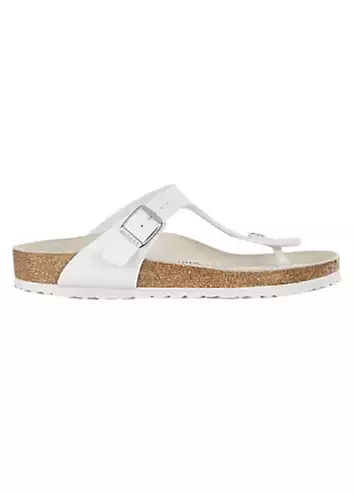 Women’s White Gizeh Sandals by Birkenstock | Look Again