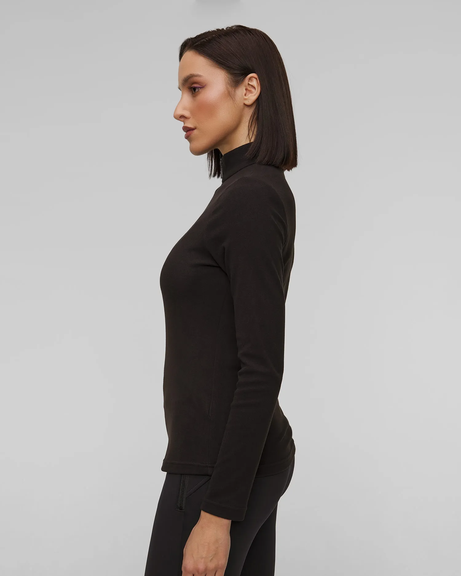 Women’s black ski turtleneck Sportalm 1823014721-5900