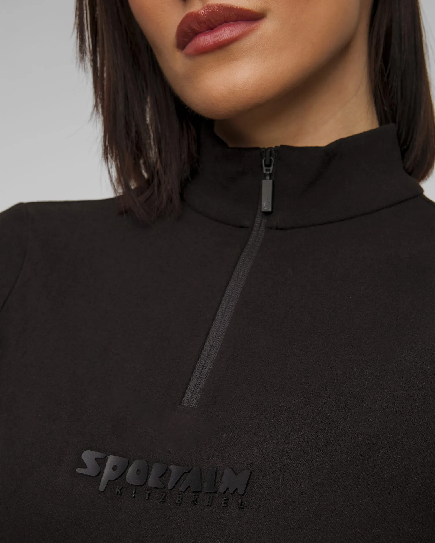 Women’s black ski turtleneck Sportalm 1823014721-5900