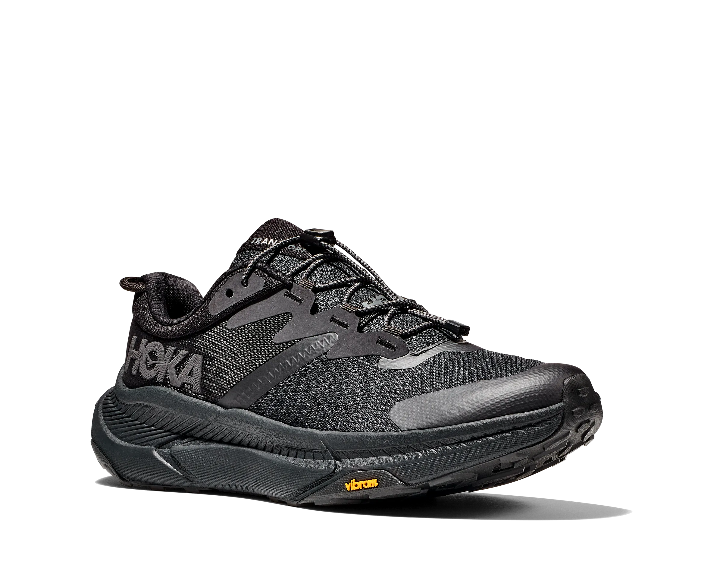 Women's Hoka Transport Color: Black/Black