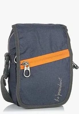 WP 03 Grey Waist Pouch / Messenger Bag / Travel Accessory by President Bags