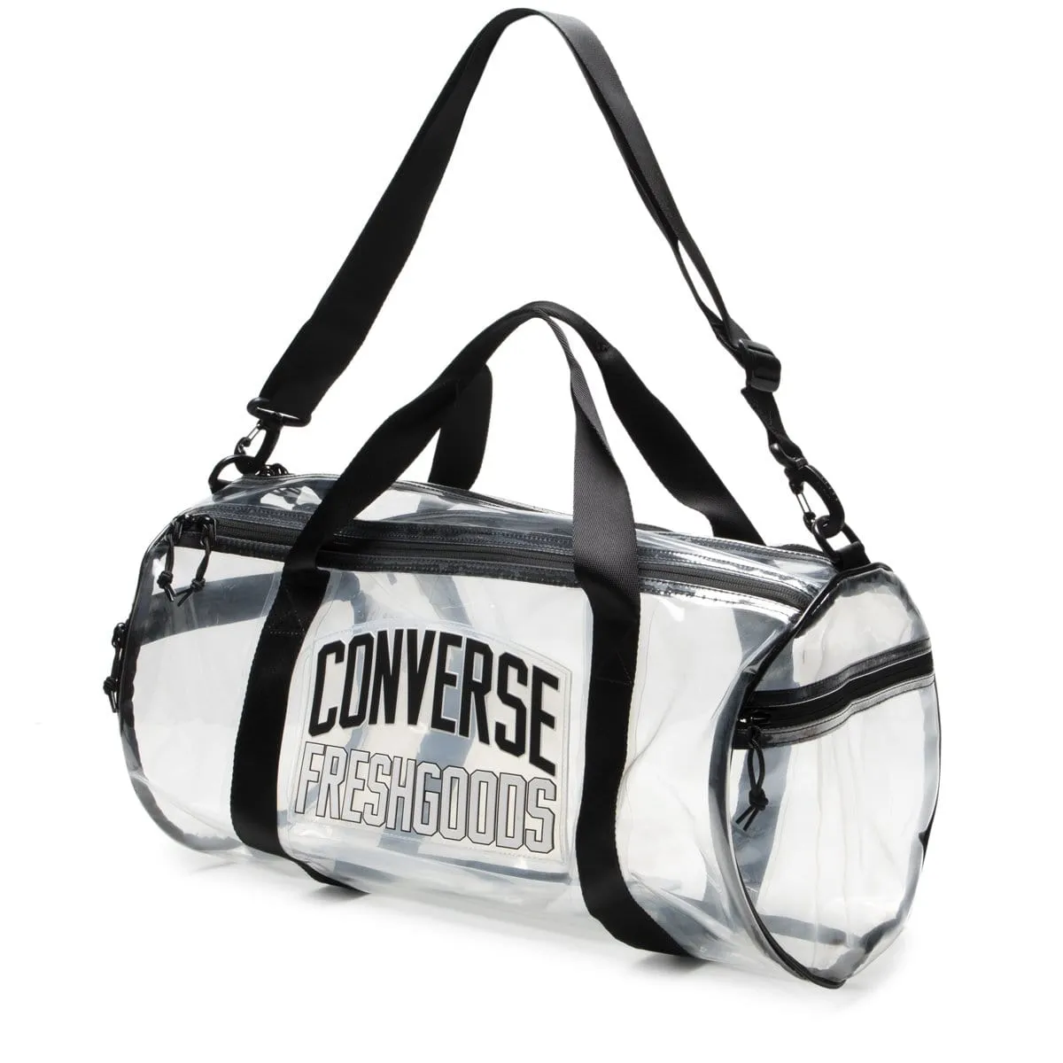 x Joe Freshgoods DUFFLE BAG Clear