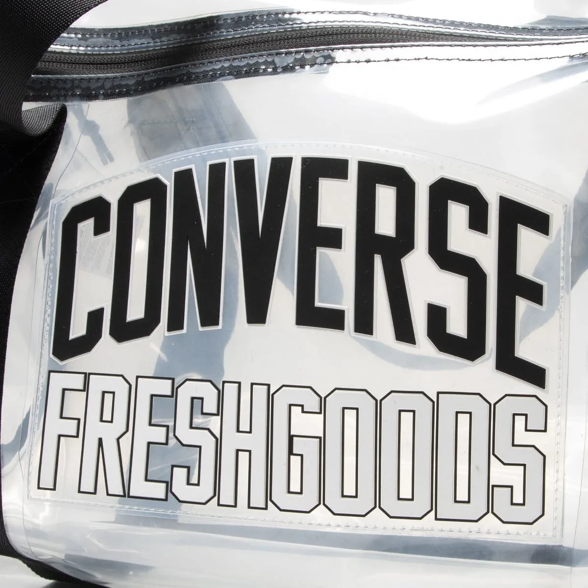 x Joe Freshgoods DUFFLE BAG Clear