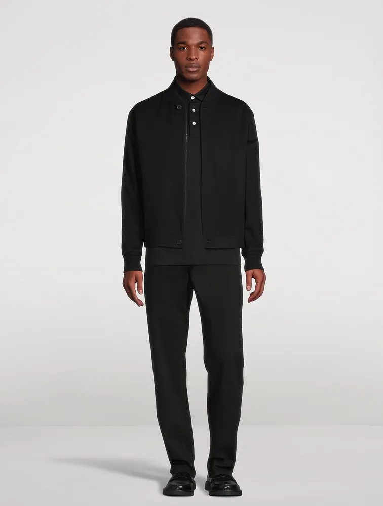 ZEGNA Cotton Micro Pique Polo Shirt