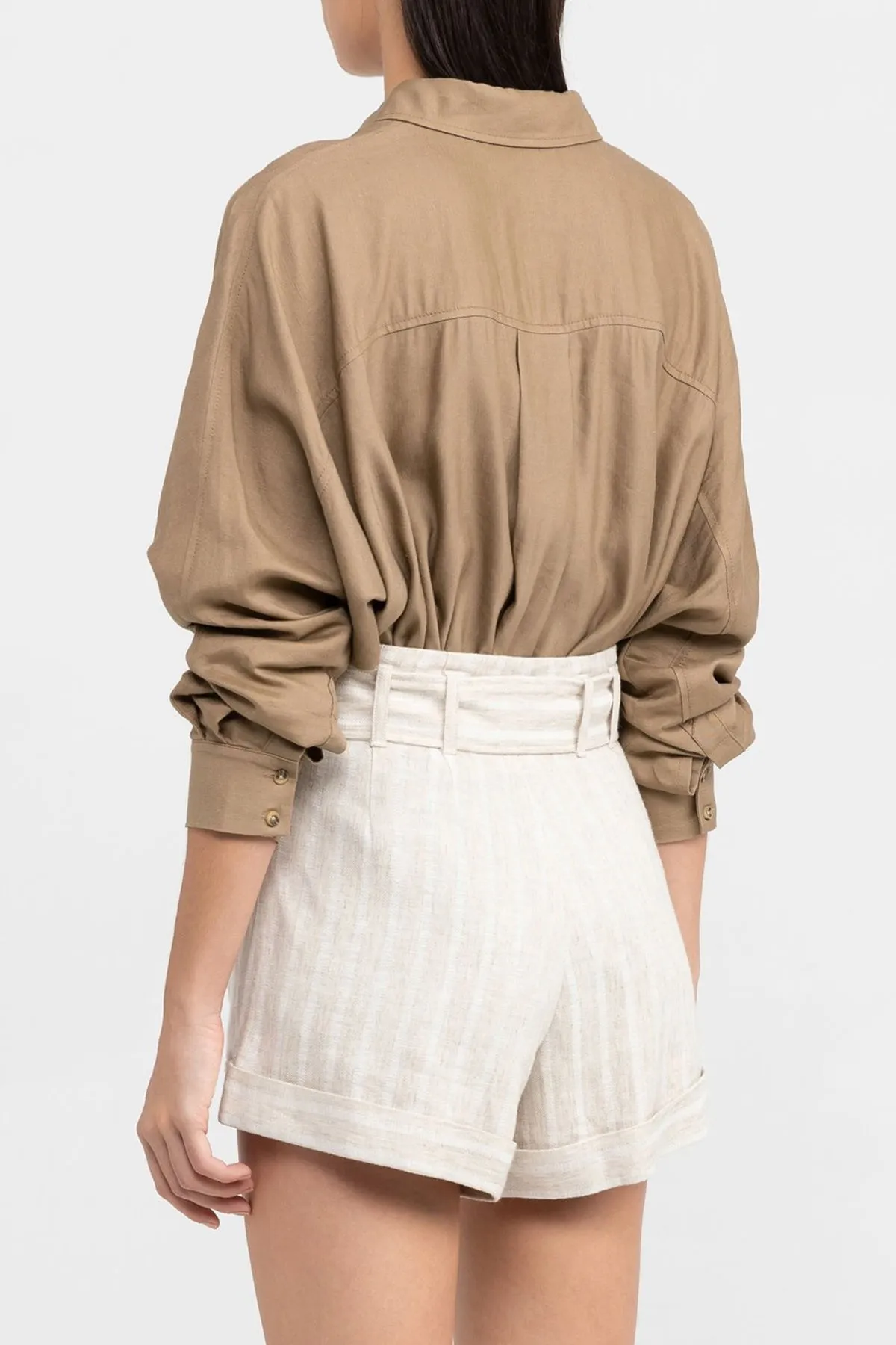 Zola Short - Natural Stripe